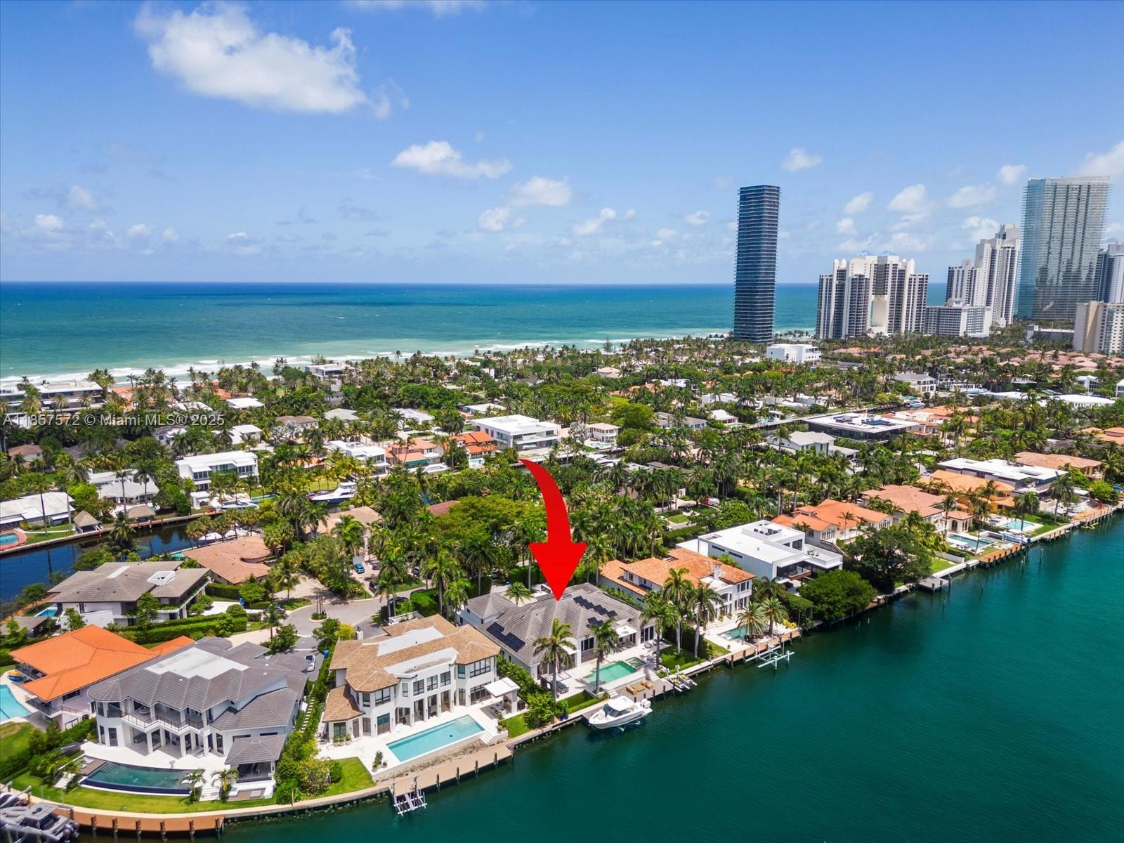 Photo of 224 ISLAND  (224), Golden Beach, Florida, 33160 - 
