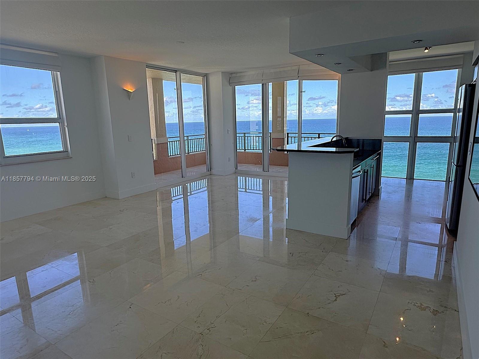 Photo of 2080 Ocean Dr #MPH12, Hallandale Beach, Florida, 33009 - Large living area with amazing views