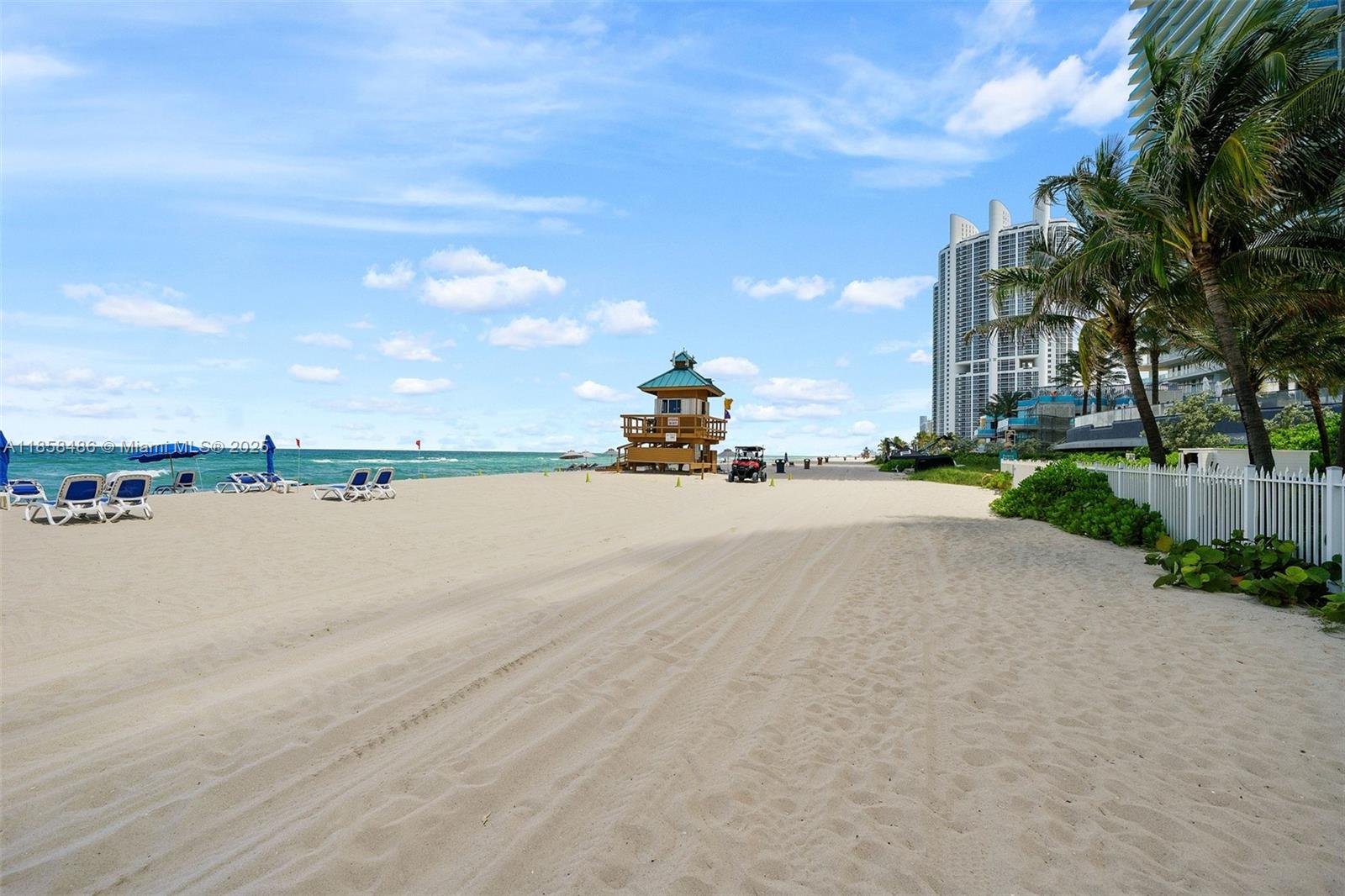 Photo of 18671 Collins Ave  #1602, Sunny Isles Beach, Florida, 33160 - Beach access