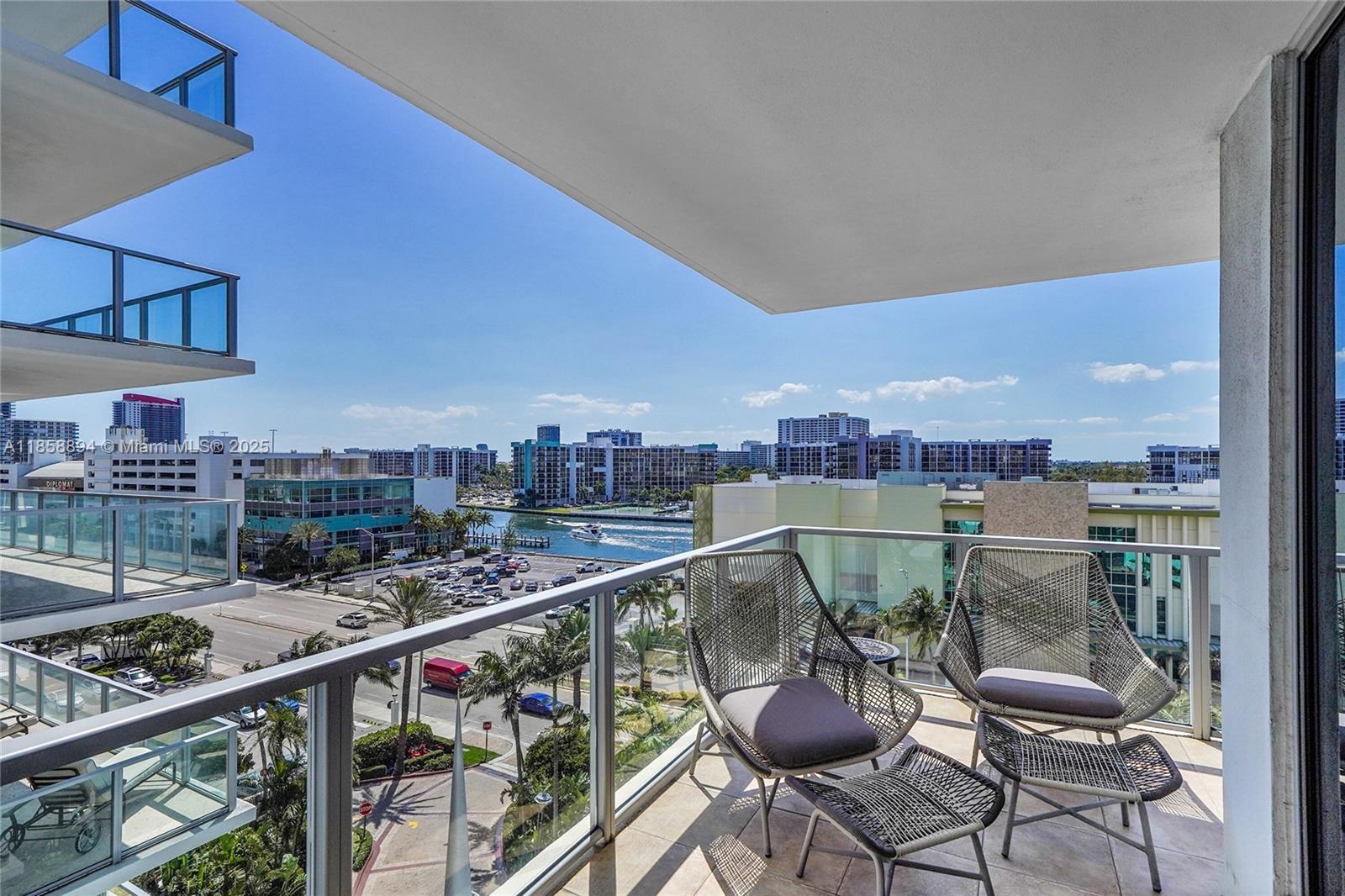 Photo of 3101 Ocean Dr  #701, Hollywood, Florida, 33019 - South west view from south wraparound balcony