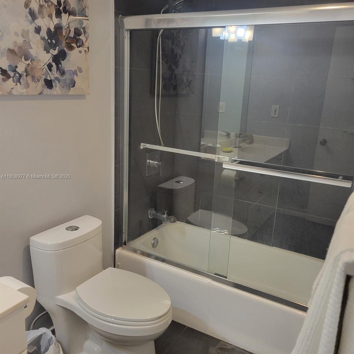 Photo of 19370 Collins Ave  #1420, Sunny Isles Beach, Florida, 33160 - master shower/tub comb
