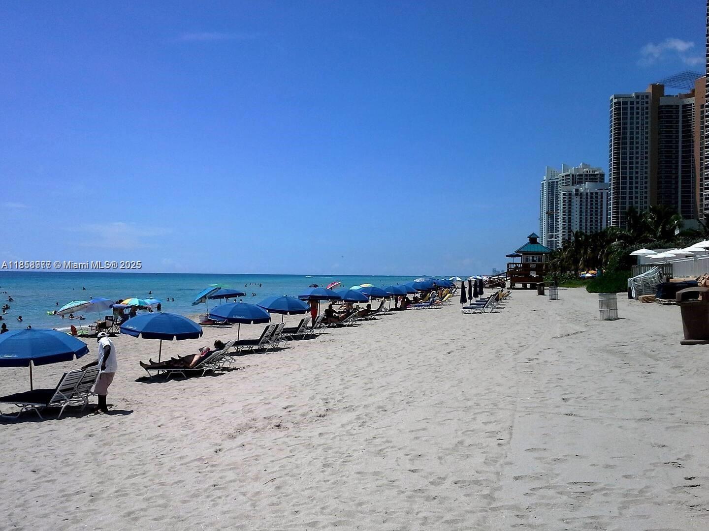 Photo of 19370 Collins Ave  #1420, Sunny Isles Beach, Florida, 33160 - Beach across the street