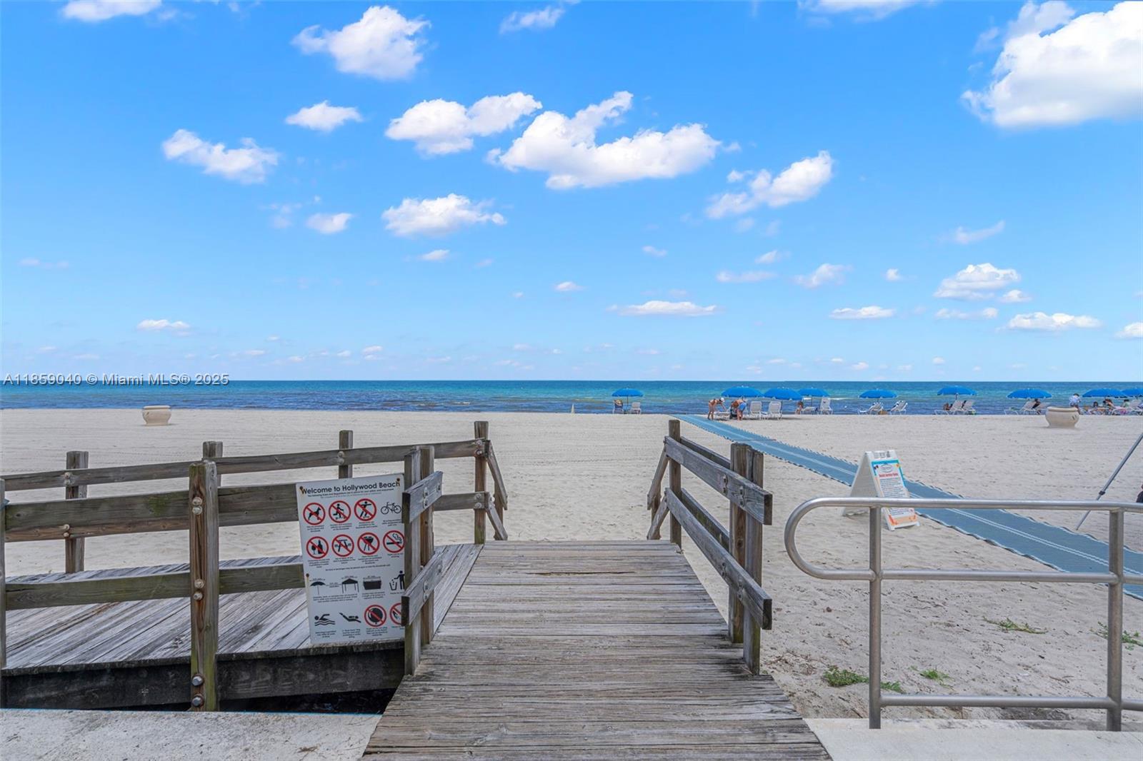 Photo of 2301 Ocean Dr  #1503, Hollywood, Florida, 33019 - Access to the beach