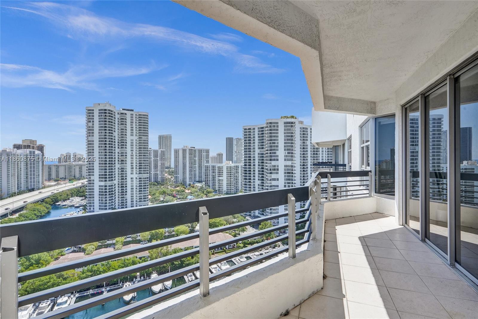 Photo of 3400 192nd St #PH11, Aventura, Florida, 33180 - Expansive balcony