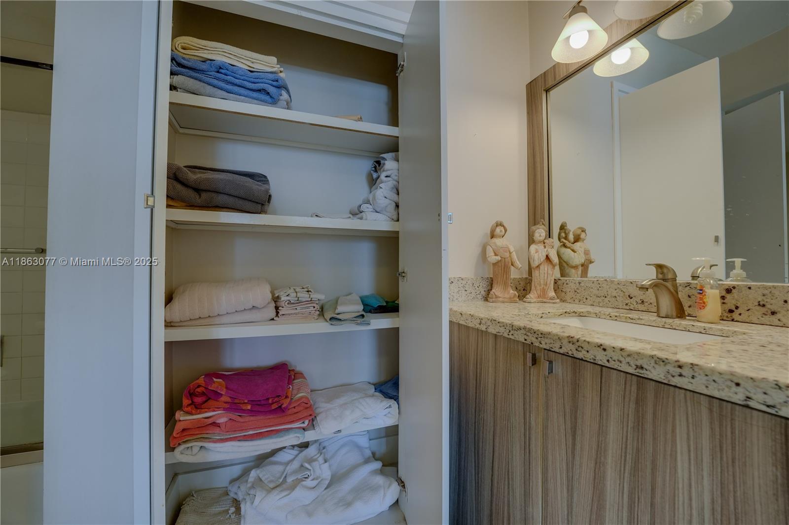 Photo of 1817 Ocean Dr  #515, Hallandale Beach, Florida, 33009 - Linen closet in primary