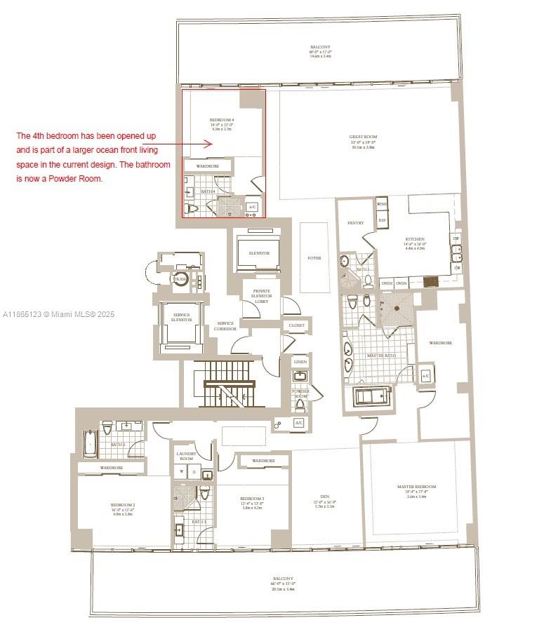 Photo of 9701 Collins Ave  #1903S, Bal Harbour, Florida, 33154 - 