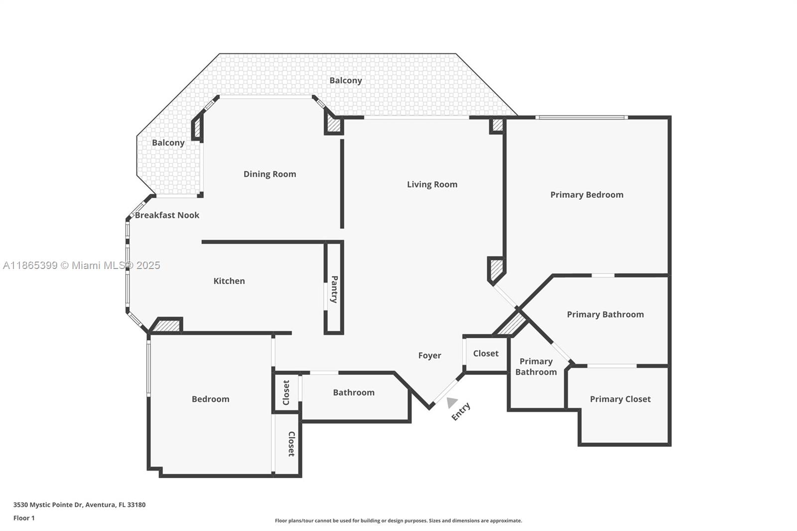 Photo of 3530 Mystic Pointe Dr  #3206, Aventura, Florida, 33180 - 