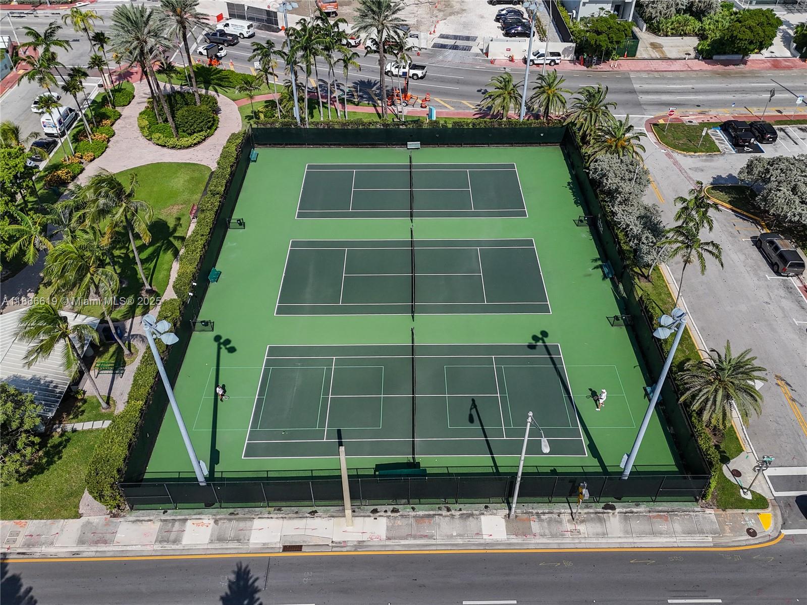 Photo of 8855 Collins Ave  #5A, Surfside, Florida, 33154 - Tennis courts