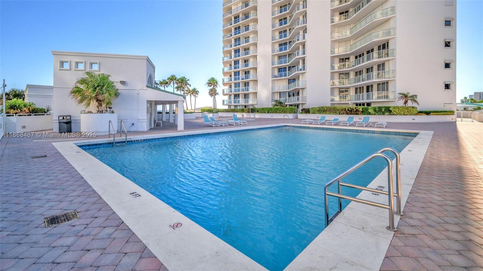 Photo of 16445 Collins Ave  #925, Sunny Isles Beach, Florida, 33160 - Oceania II Pool