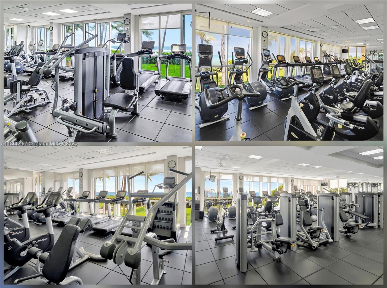 Photo of 16445 Collins Ave  #925, Sunny Isles Beach, Florida, 33160 - Spa full service gym