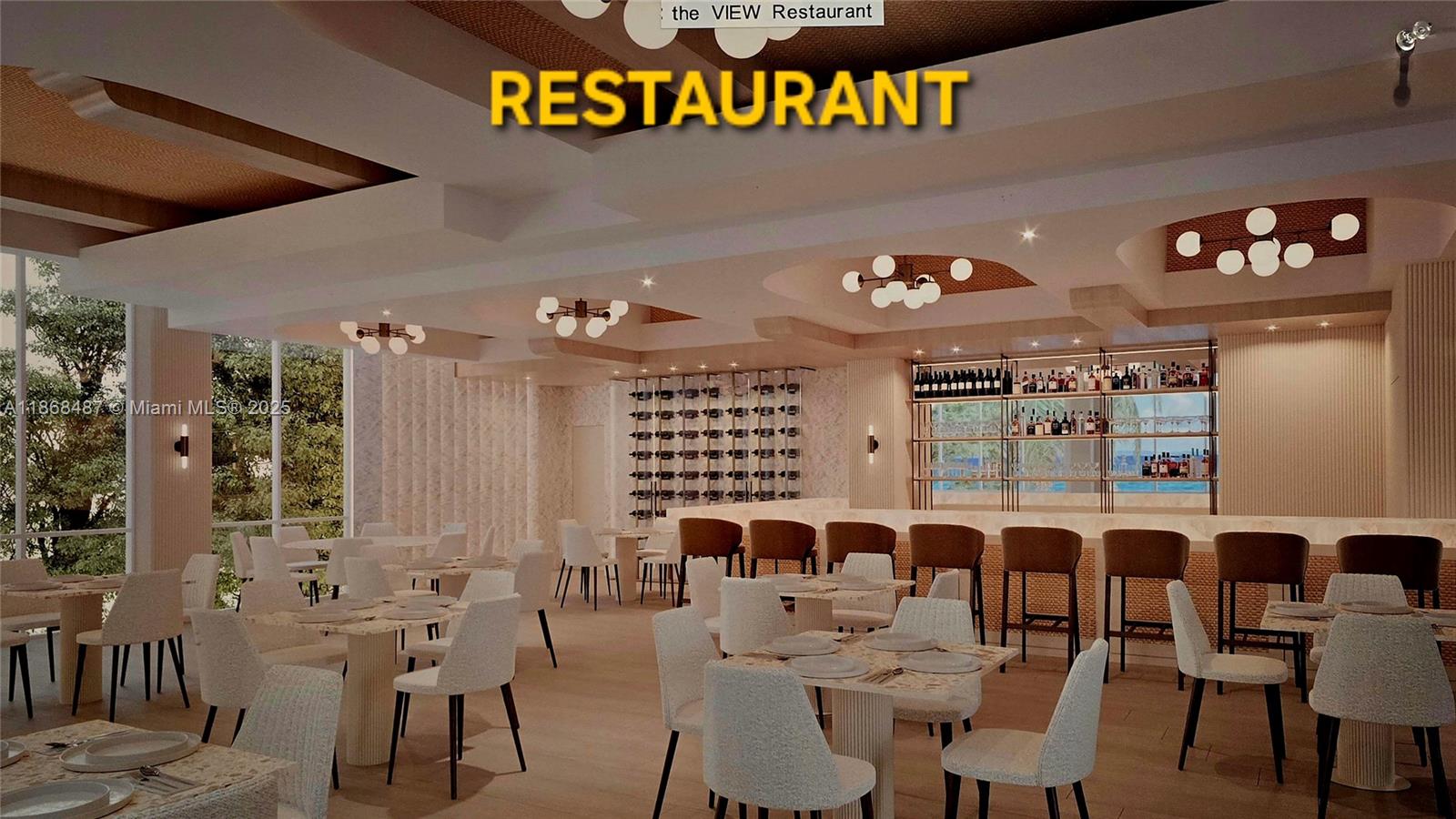 Photo of 16445 Collins Ave  #925, Sunny Isles Beach, Florida, 33160 - New Restaurant to be delivered 2026