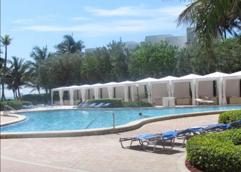 Photo of 3001 Ocean #207, Hollywood, Florida, 33019 - Pool and Cabanas