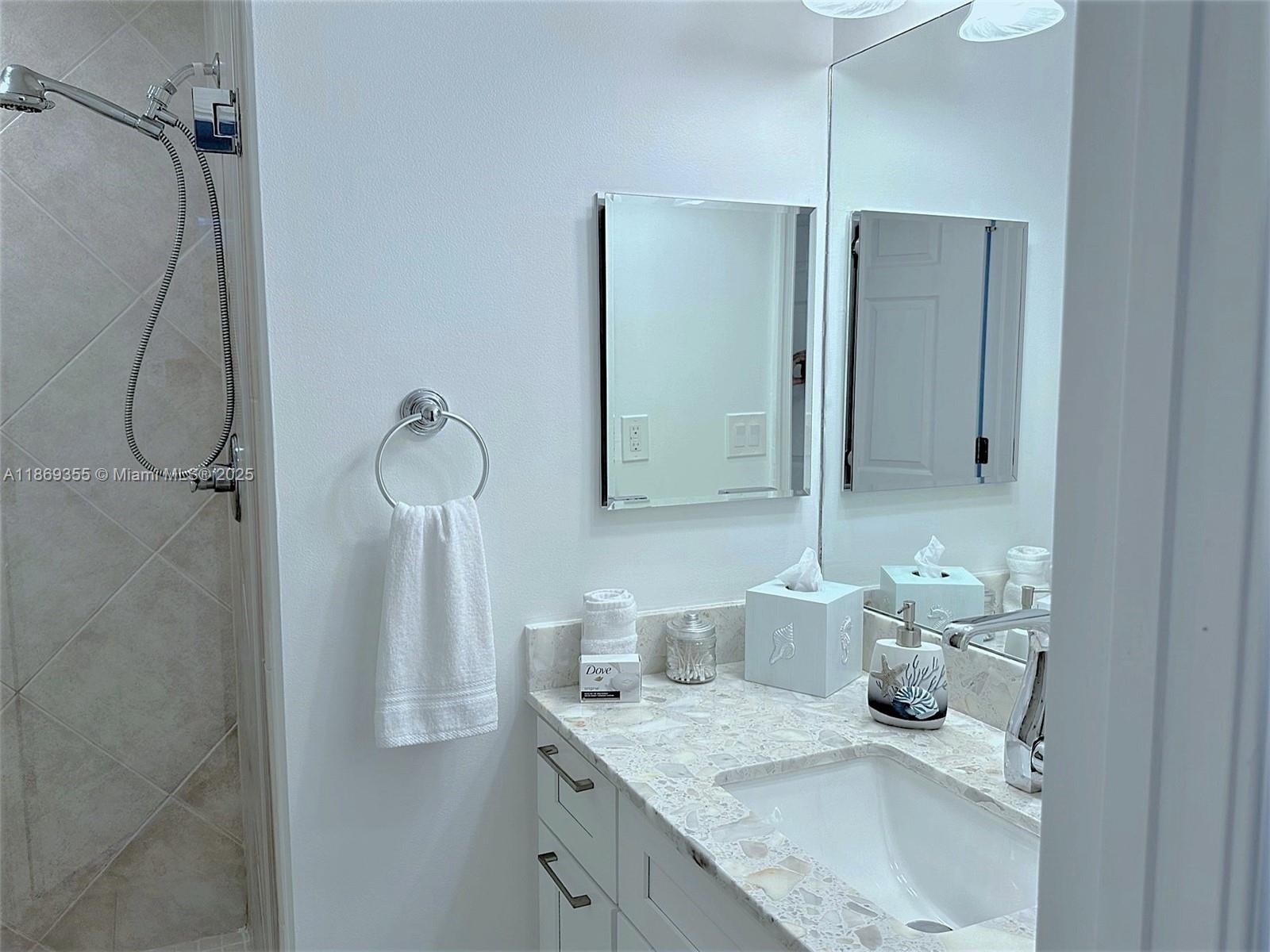 Photo of 2080 OCEAN DRIVE #PH3, Hallandale Beach, Florida, 33009 - Upgraded bathroom