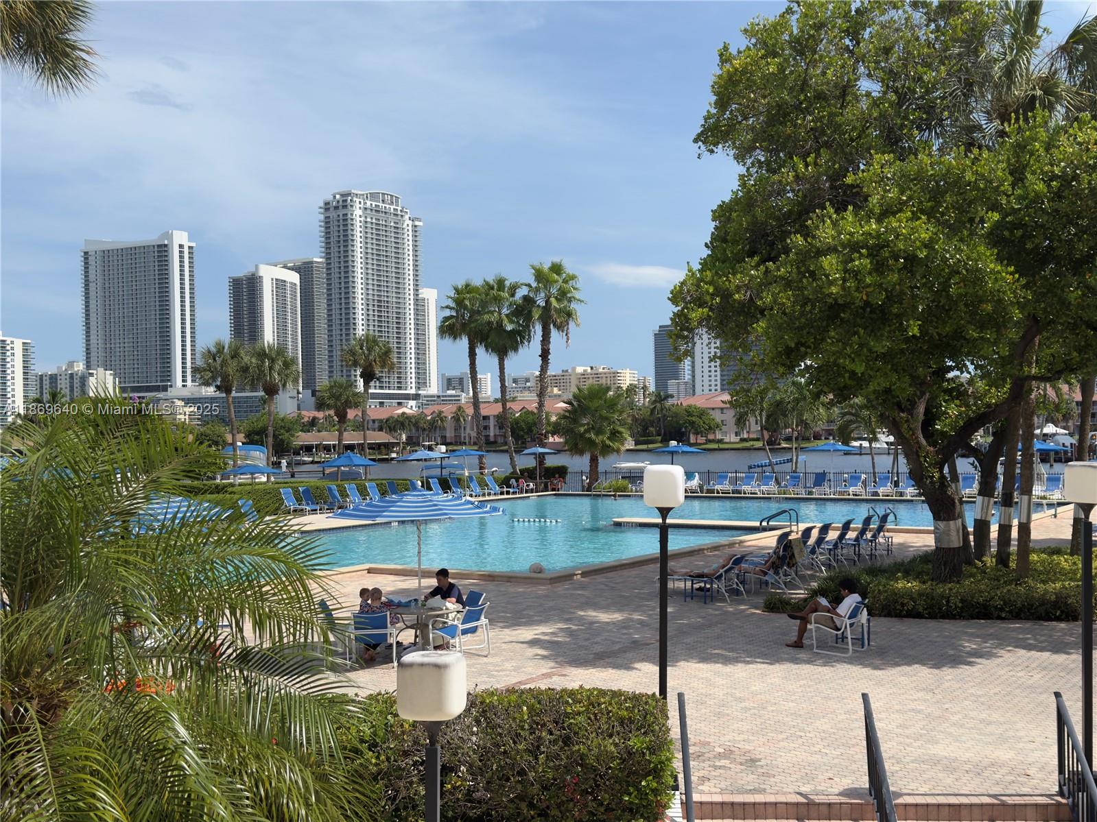 Photo of 2500 Parkview Dr  #1909, Hallandale Beach, Florida, 33009 - Pool area