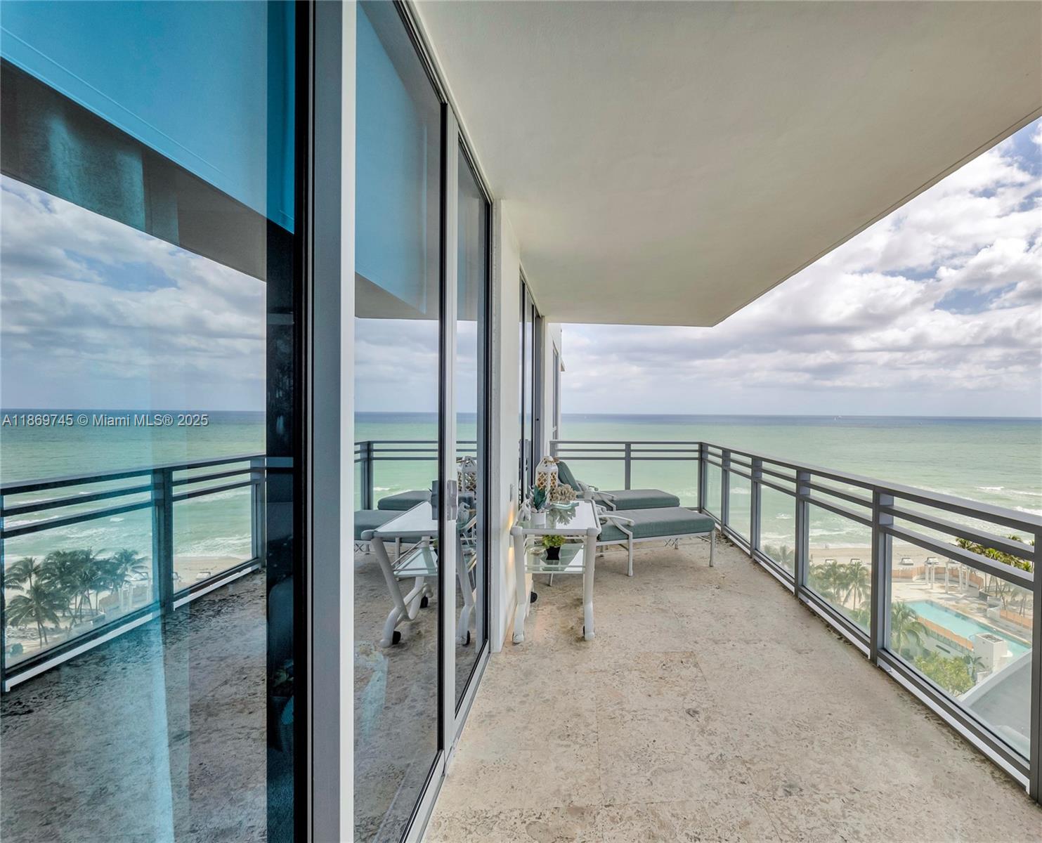 Photo of 3535 Ocean Dr #1405, Hollywood, Florida, 33019 - SOUTH-EAST BALCONY