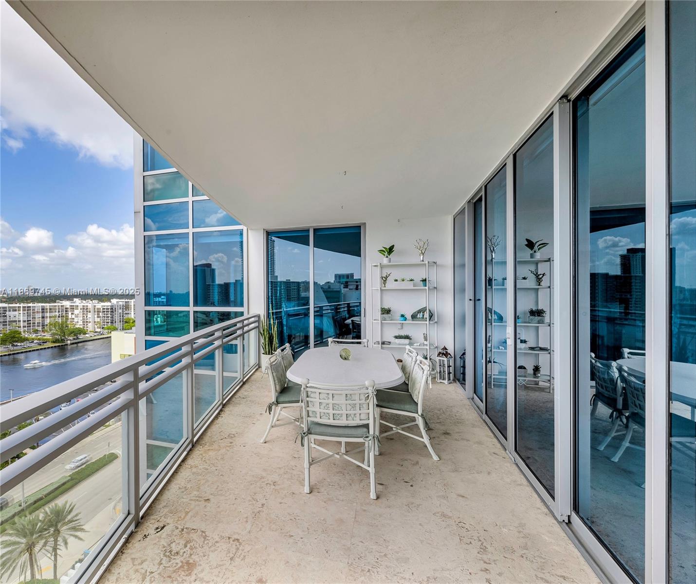 Photo of 3535 Ocean Dr  #1405, Hollywood, Florida, 33019 - WEST BALCONY