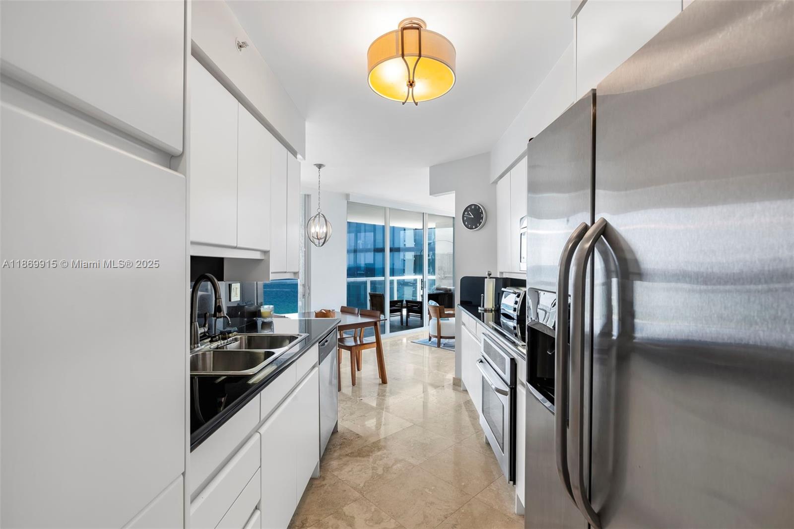 Photo of 18671 Collins Ave  #1603, Sunny Isles Beach, Florida, 33160 - BEAUTIFUL KITCHEN.