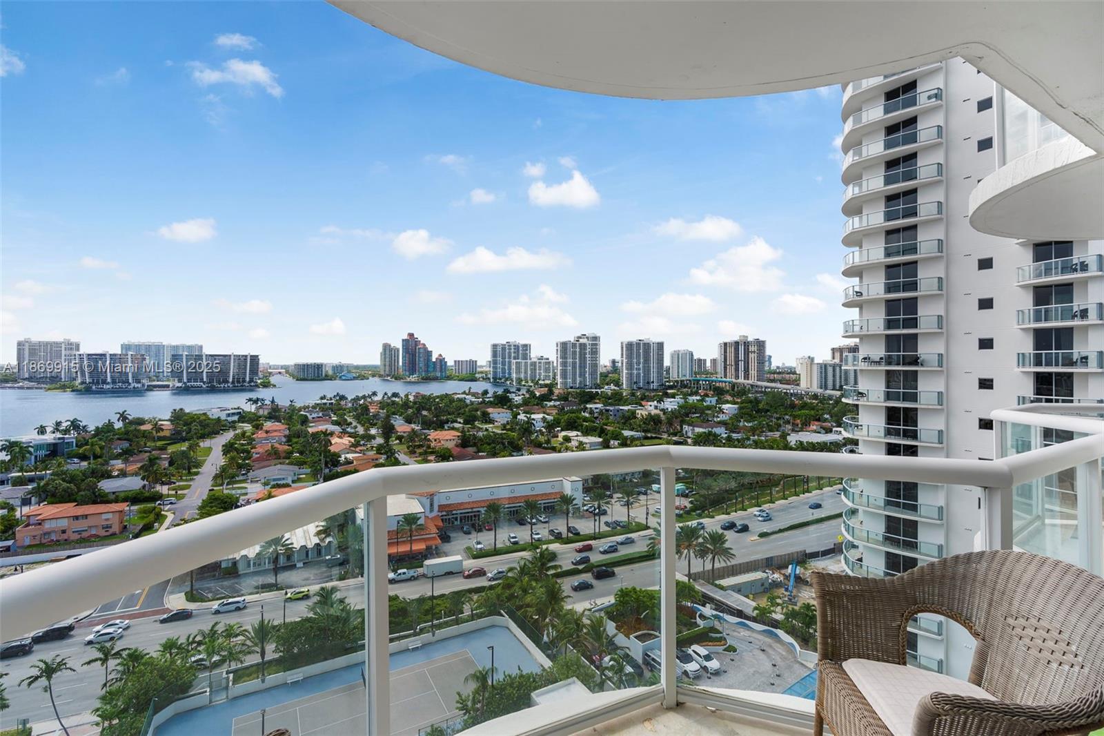 Photo of 18671 Collins Ave  #1603, Sunny Isles Beach, Florida, 33160 - SECOND BEDROOM VIEWS