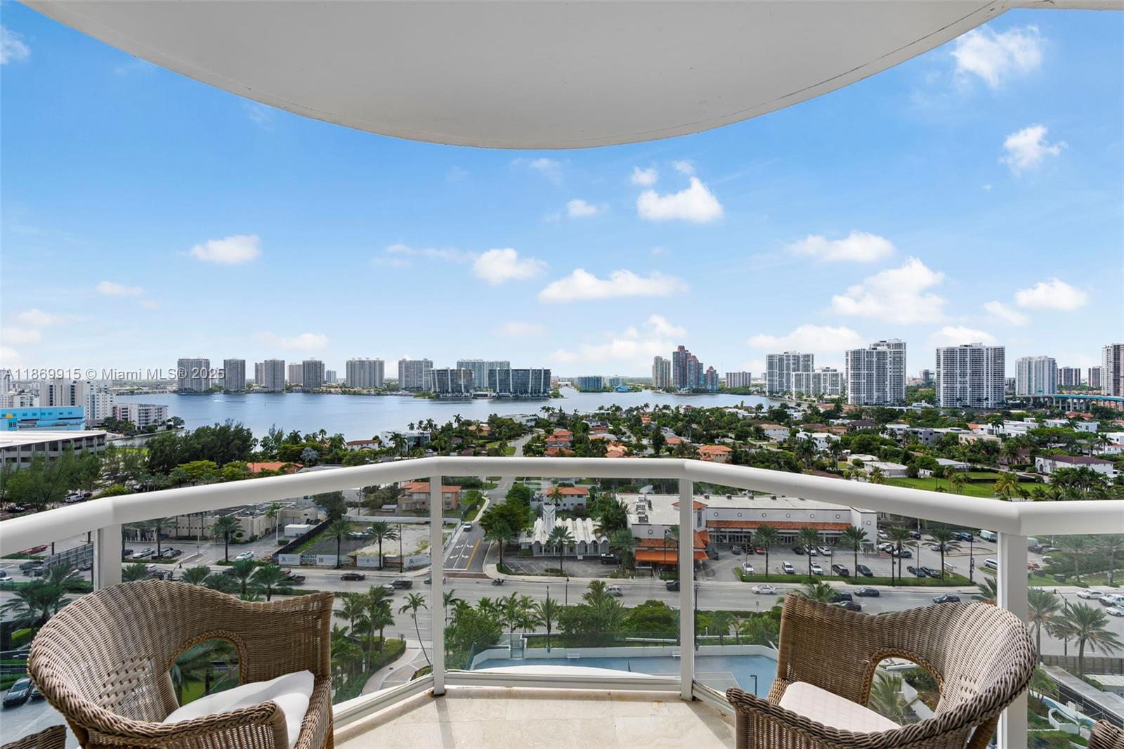 Photo of 18671 Collins Ave  #1603, Sunny Isles Beach, Florida, 33160 - SECOND BALCONY WITH SPECTACULAR VIEWS.