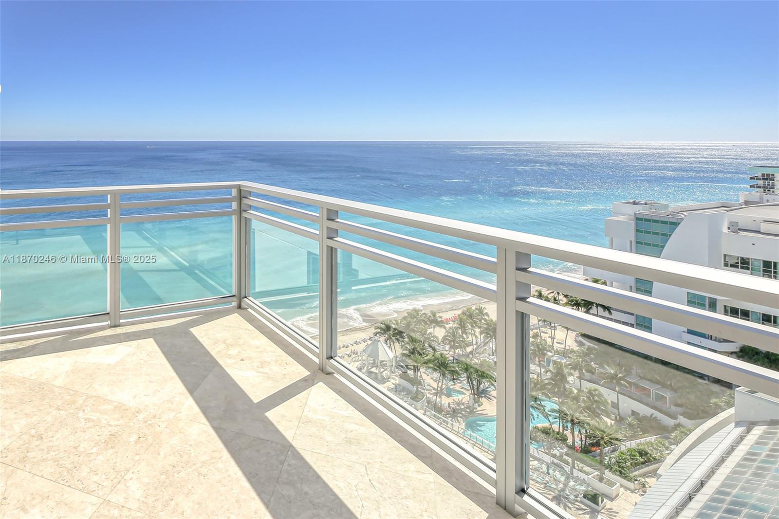 Photo of 3535 Ocean Dr #2004, Hollywood, Florida, 33019 - View from one of two Balconies