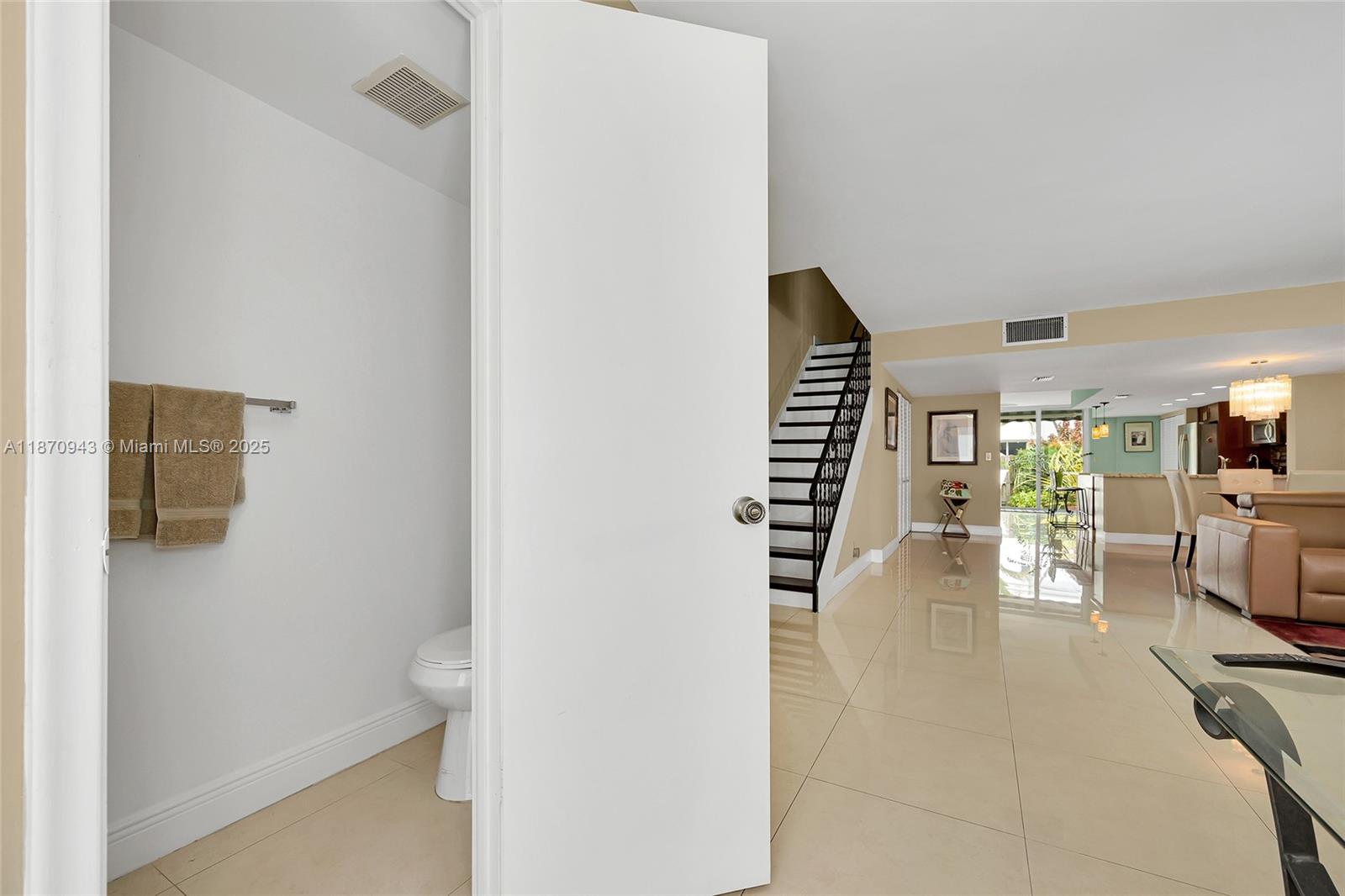 Photo of 715 27th Ave  (715), Hallandale Beach, Florida, 33009 - 1/2 Bathroom Downstairs