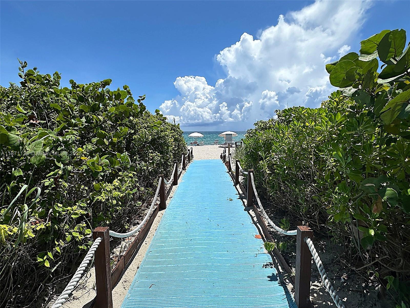 Photo of 2080 OCEAN DRIVE  #LPH06, Hallandale Beach, Florida, 33009 - Beach walkway