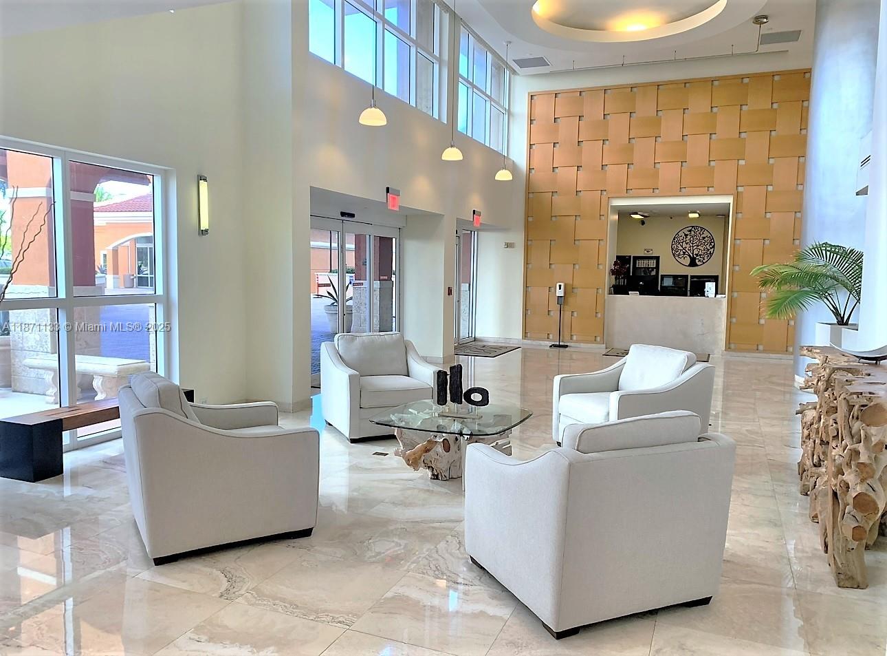 Photo of 2080 OCEAN DRIVE  #LPH06, Hallandale Beach, Florida, 33009 - Large, 2-story Lobby