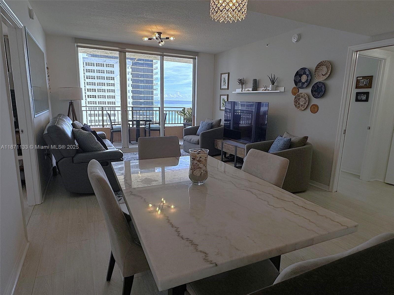 Photo of 2080 OCEAN DRIVE  #LPH06, Hallandale Beach, Florida, 33009 - View from Kitchen