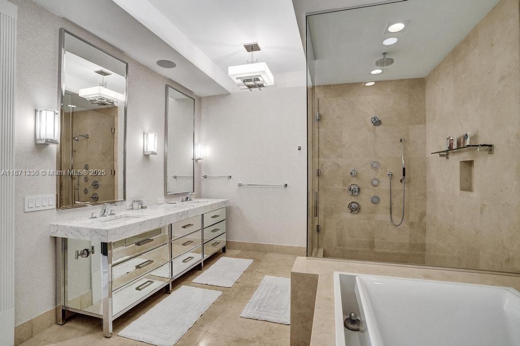 Photo of 9705 Collins Ave  #702N, Bal Harbour, Florida, 33154 - master bath