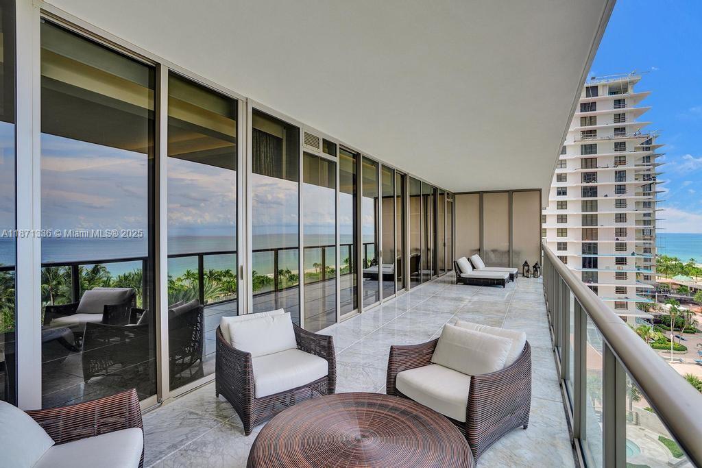 Photo of 9705 Collins Ave  #702N, Bal Harbour, Florida, 33154 - east view