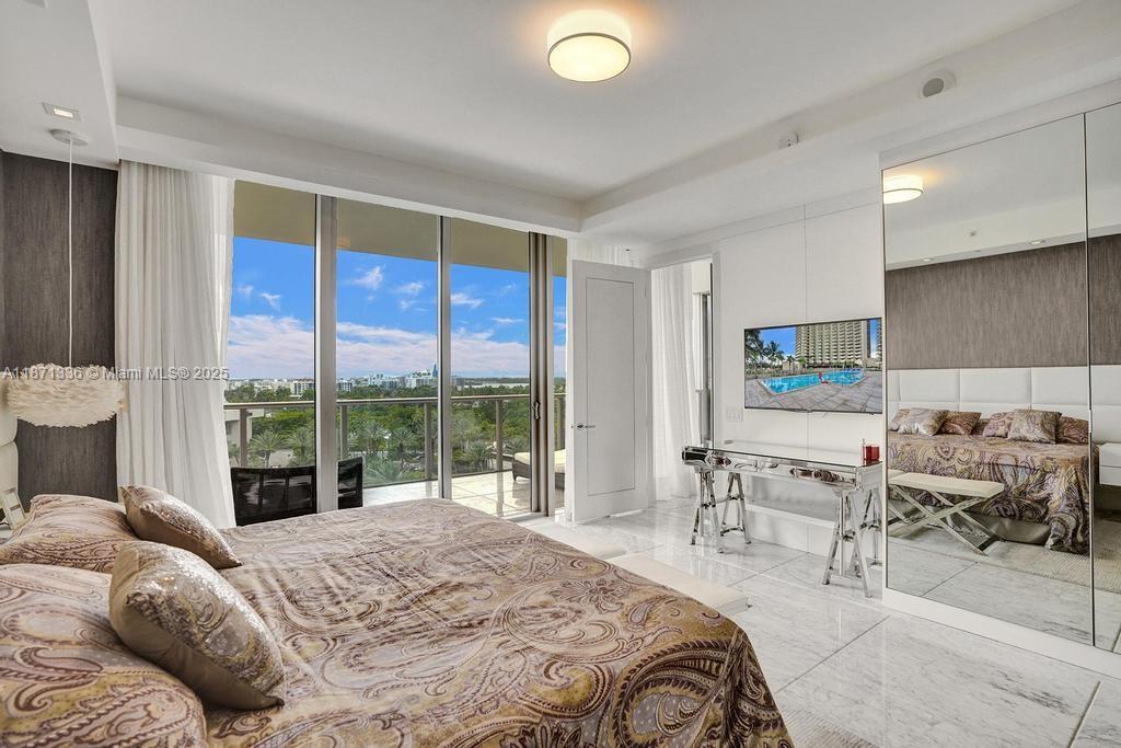 Photo of 9705 Collins Ave  #702N, Bal Harbour, Florida, 33154 - bed 3 west view
