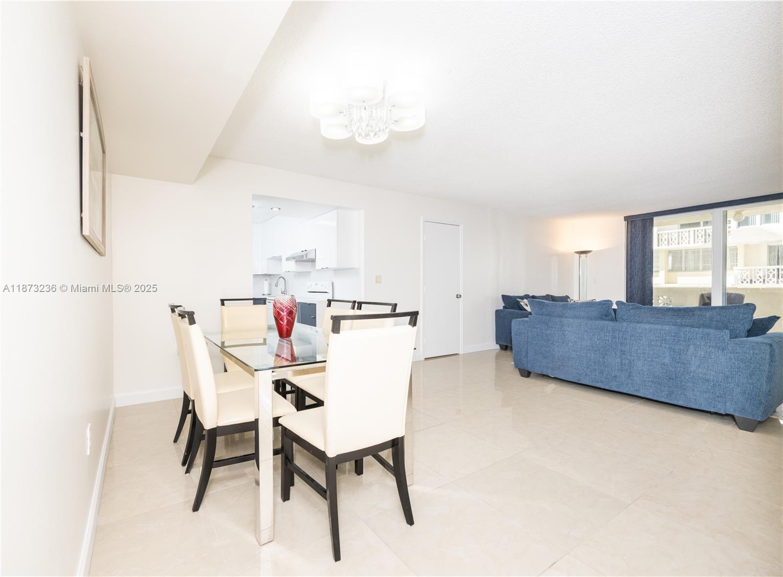 Photo of 1833 Ocean Dr  #1007, Hallandale Beach, Florida, 33009 - Living/Dining Room Combination