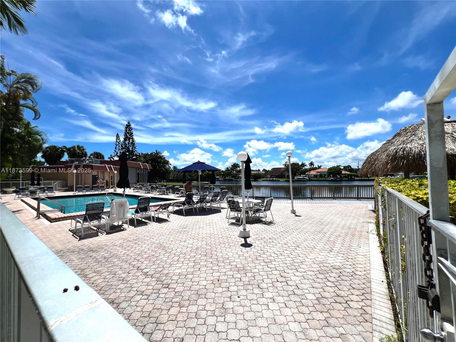 Photo of 2101 Atlantic Shores Blvd  #518, Hallandale Beach, Florida, 33009 - Community pool/Barbecue area
