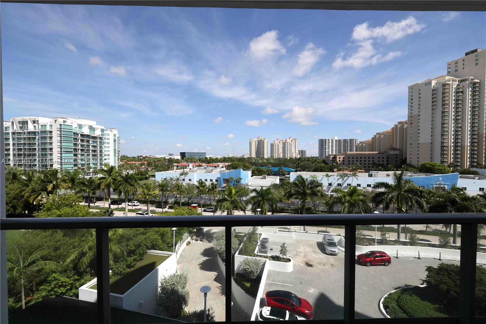 Photo of 3250 188th St #502, Aventura, Florida, 33180 - west balcony view