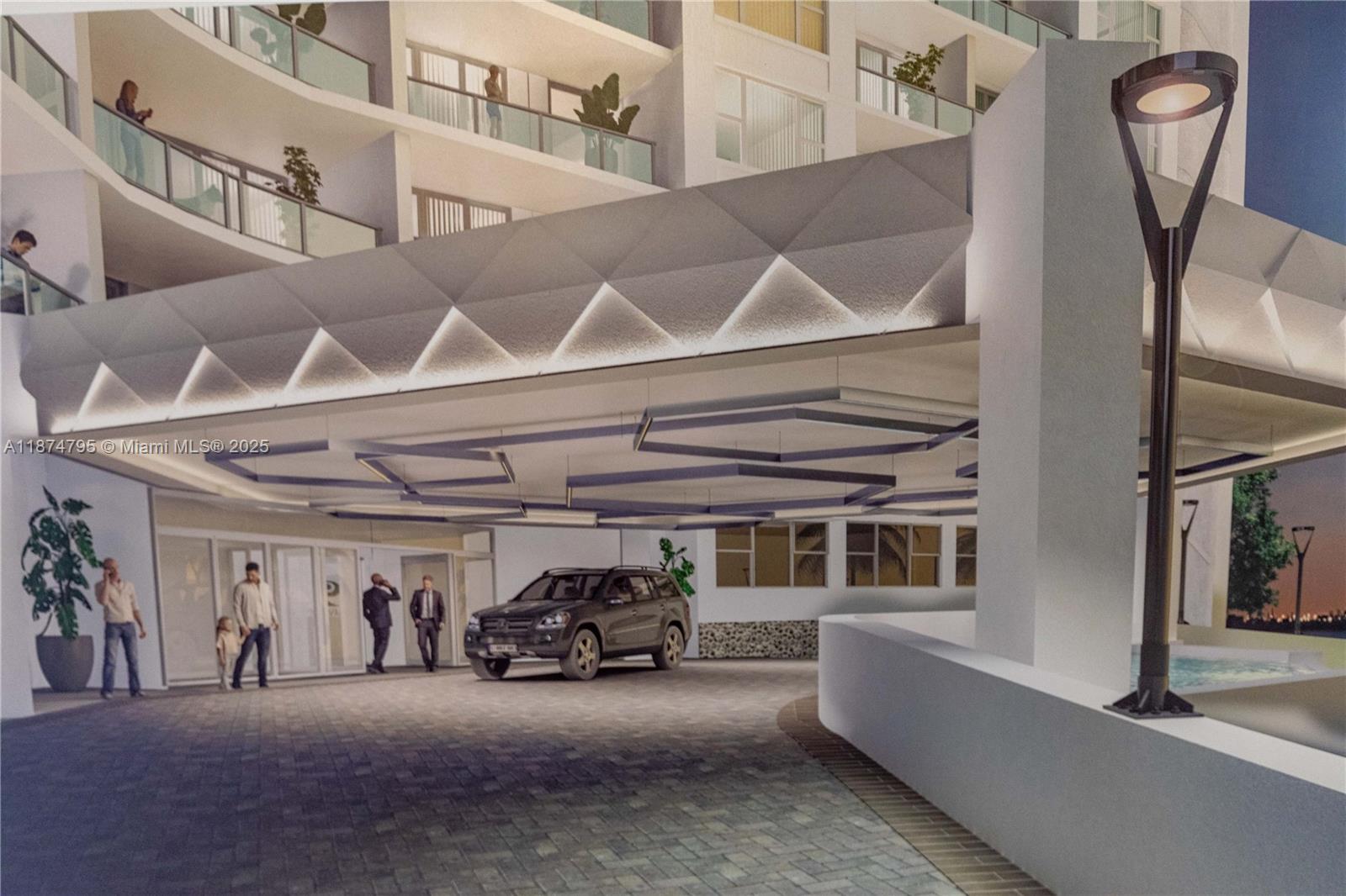 Photo of 3180 Ocean Dr  #1517, Hallandale Beach, Florida, 33009 - Rendering of new entrance