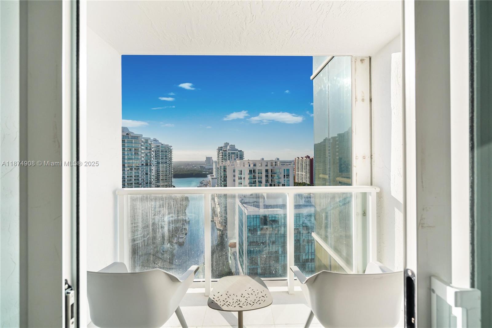 Photo of 16485 Collins Ave  #2438, Sunny Isles Beach, Florida, 33160 - Dining/3rd Bedroom Private Sunset Balcony