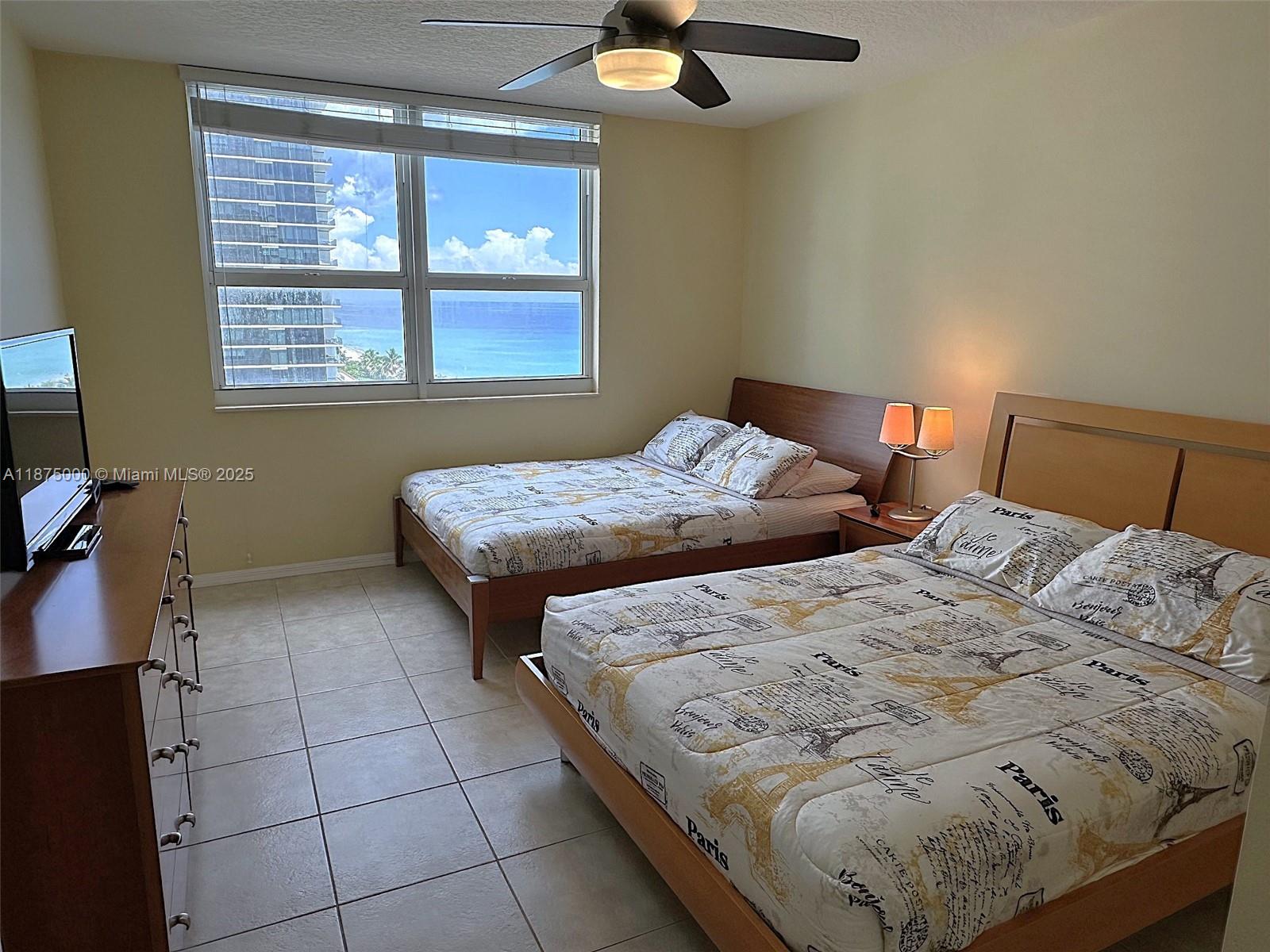 Photo of 2080 OCEAN DRIVE  #1010, Hallandale Beach, Florida, 33009 - Bedroom 2, 2 beds.