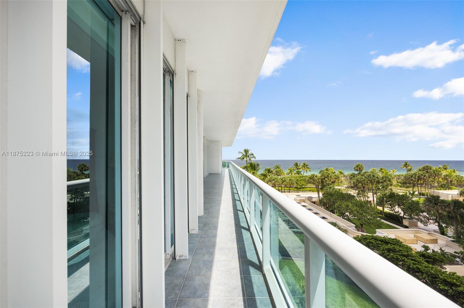 Photo of 10101 Collins Ave  #5F, Bal Harbour, Florida, 33154 - Wrap-around balcony