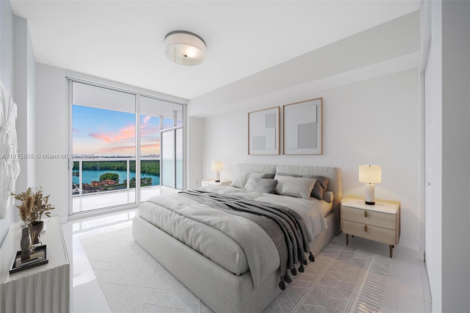 Photo of 400 Sunny Isles Blvd  #1707, Sunny Isles Beach, Florida, 33160 - Second Room- Staged Pic