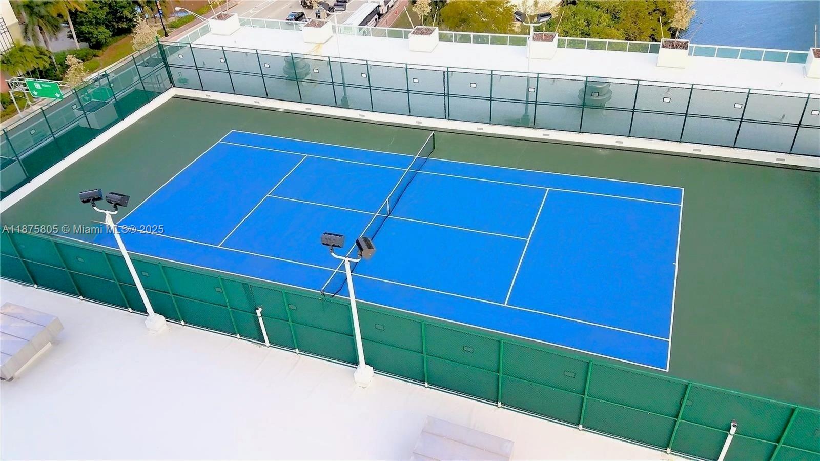 Photo of 400 Sunny Isles Blvd  #1707, Sunny Isles Beach, Florida, 33160 - Tennis Court