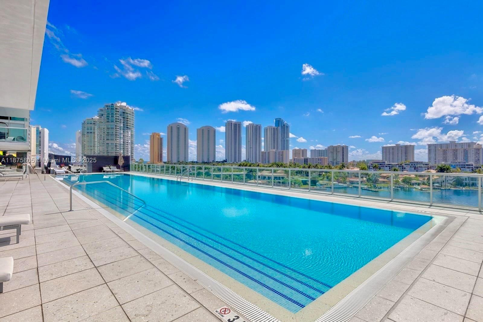 Photo of 400 Sunny Isles Blvd  #1707, Sunny Isles Beach, Florida, 33160 - Infinity Pool