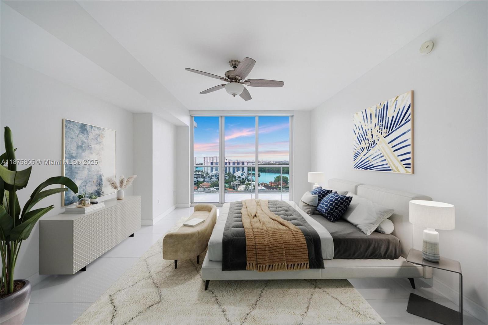 Photo of 400 Sunny Isles Blvd #1707, Sunny Isles Beach, Florida, 33160 - Staged Pic