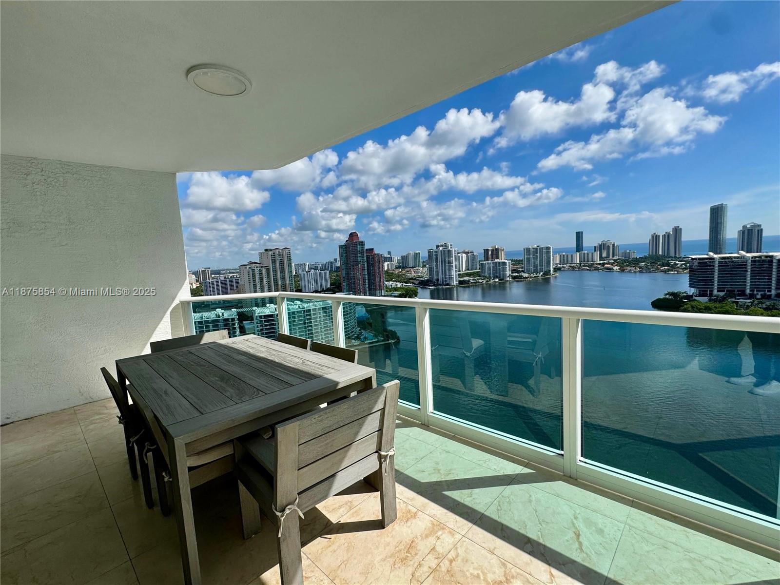 Photo of 3301 183rd St  #2909, Aventura, Florida, 33160 - Living Room Balcony