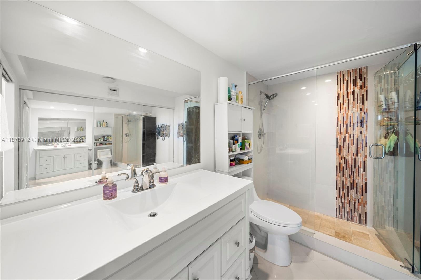 Photo of 437 Golden Isles Dr  #8C, Hallandale Beach, Florida, 33009 - Primary Bath