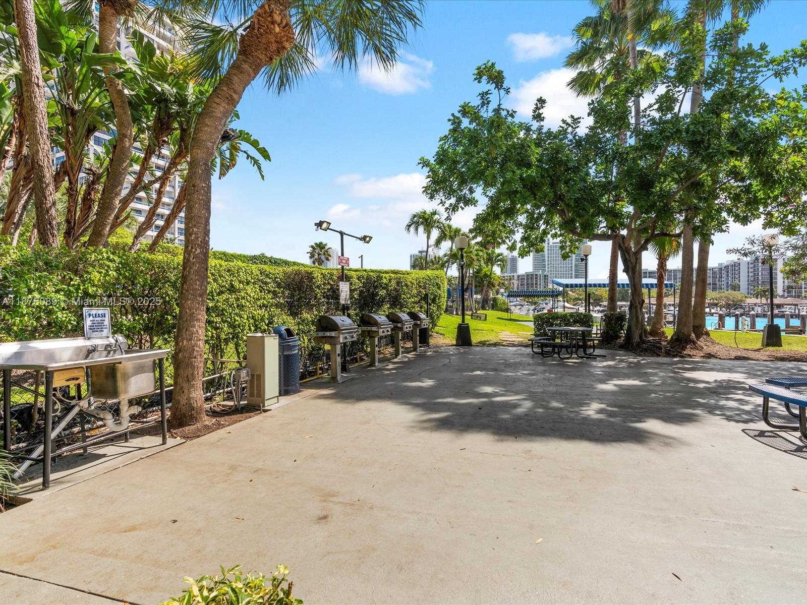 Photo of 500 Three Islands Blvd  #517, Hallandale Beach, Florida, 33009 - BBQ area