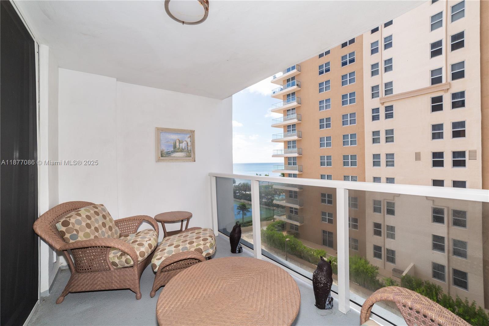 Photo of 1904 Ocean Dr  #604, Hallandale Beach, Florida, 33009 - Southeast View of the Ocean
