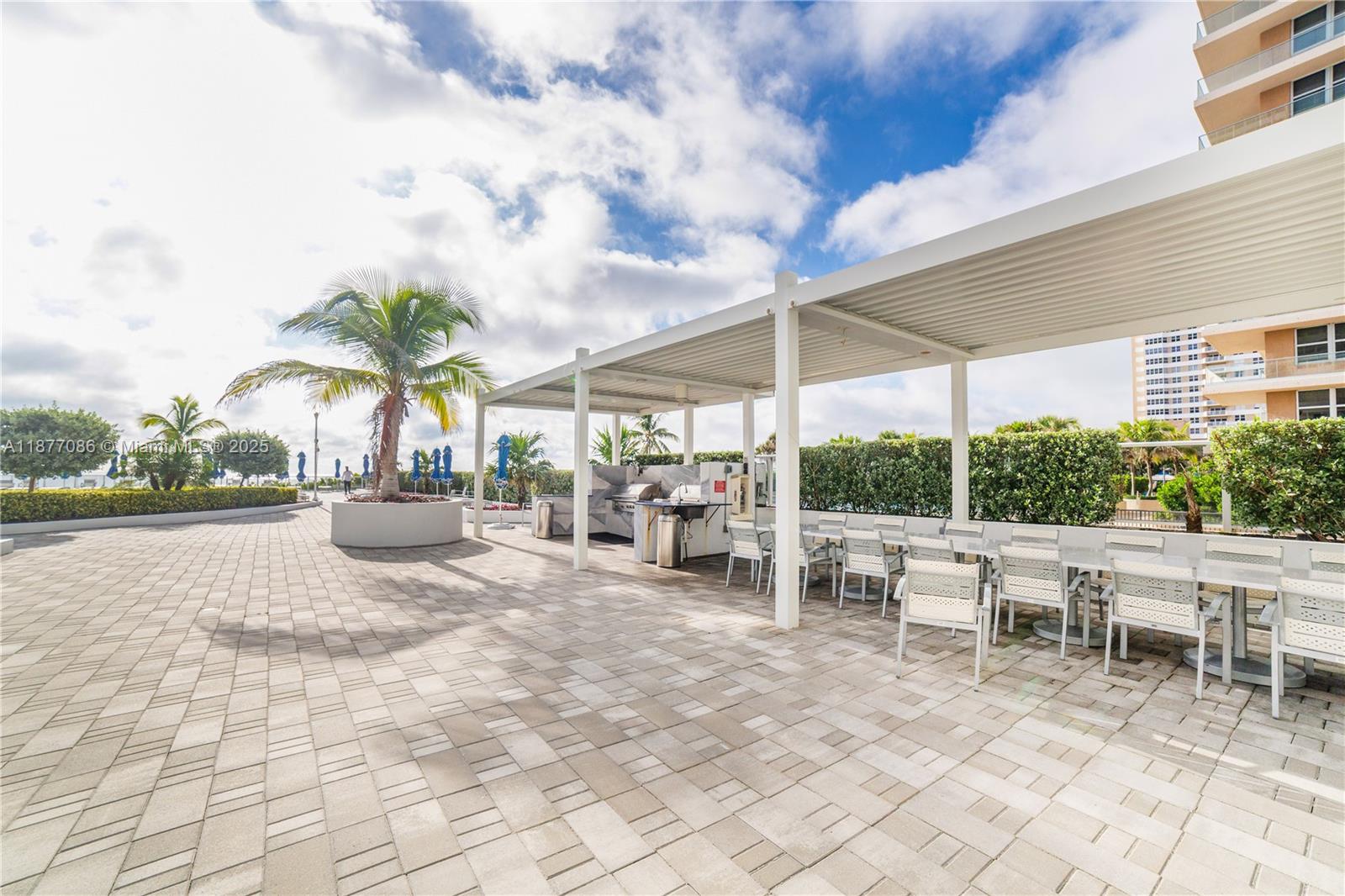 Photo of 1904 Ocean Dr  #604, Hallandale Beach, Florida, 33009 - BBQ Area