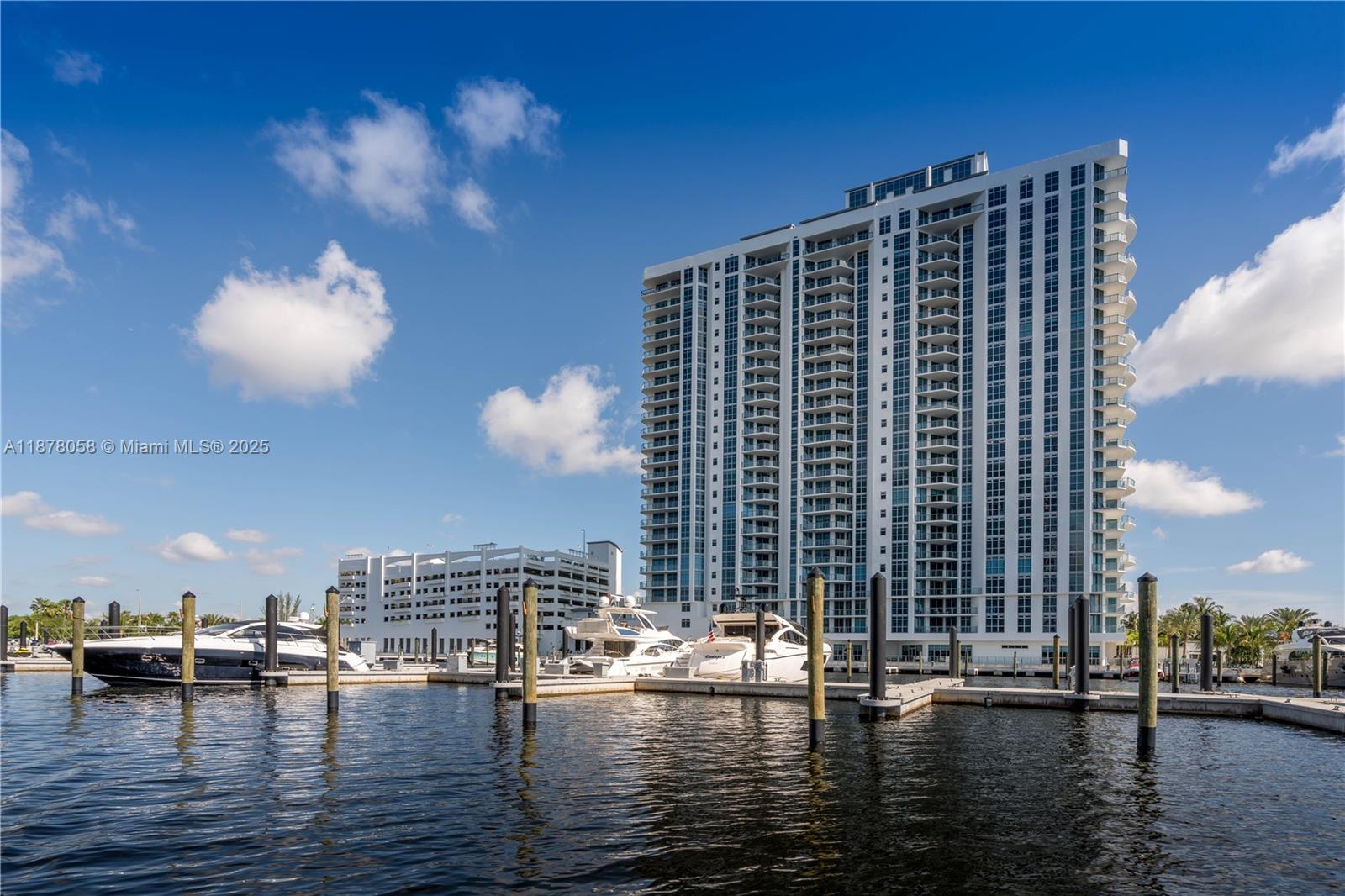 Photo of 17301 Biscayne Blvd  #1706, North Miami Beach, Florida, 33160 - Bay front with Marina.