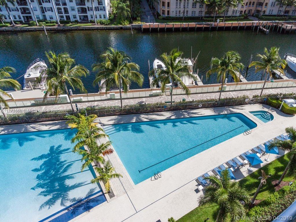 Photo of 2950 188 ST  #344, Aventura, Florida, 33180 - Pool and canal views