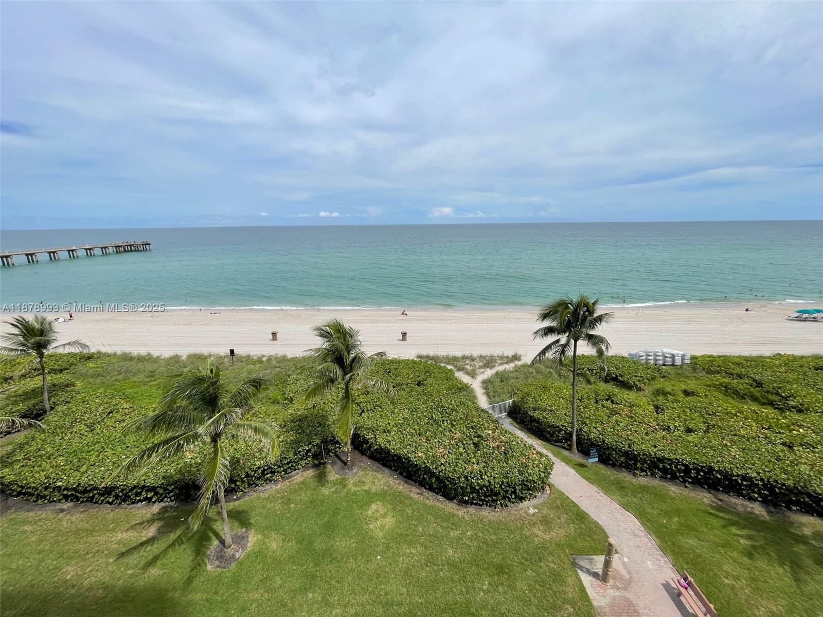 Photo of 16445 Collins Ave  #1921, Sunny Isles Beach, Florida, 33160 - Ocean View from Swimming Pool Deck